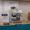 718Pw0+iViL._AC_SL1500_ De'Longhi La Specialista Arte Evo - Espresso Machine 4 Preset Drinks