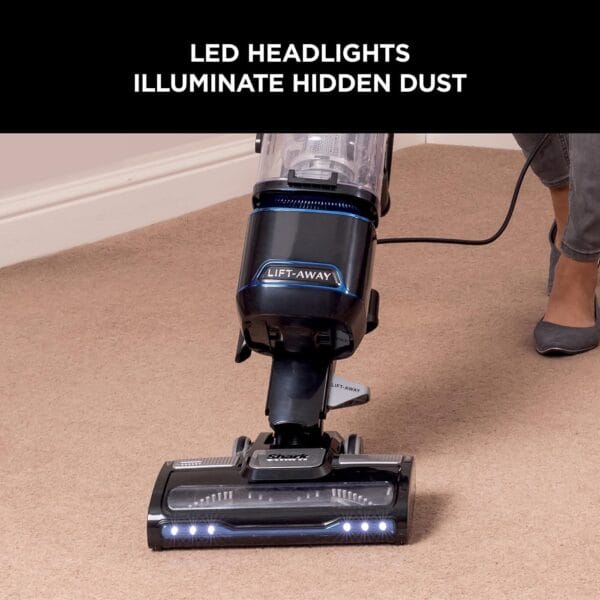 71JGhbvQDrL._AC_SL1400_ Shark Corded Upright Vacuum Cleaner 1.1L, Blue/Black