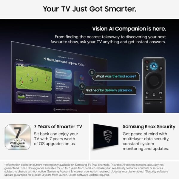 Samsung Smart TV 50-Inch U7020H Crystal UHD 4K TV