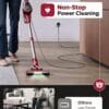 Vexilar Corded Vacuum Cleaner 60KPa/600W,Self-Standing,1.5L Large Dustbin